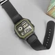 Электронные наручные часы Casio AE-1200WHB-1B, цифровые с подсветкой, полимерный ремешок - изображение 5