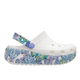Детские Сабо Crocs Classic Cutie Kids Clog 30 р 18.4-19.1 см Белые бабочки 207708-C13 Butterfly - изображение 1