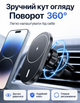 Держатель для телефона в магнитный автомобиль для android и iPhone смартфона с беспроводной зарядкой - изображение 2