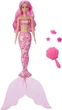 Lalka-syrenka-niespodzianka Barbie Color Reveal Skarby morskie JMW61 (194735340385) - obraz 2