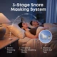 Бездротові навушники Anker Soundcore Sleep A30, White, Bluetooth 5.4, ANC, 45H, AI Sleep, IPX4, ідеальні для сну, TWS - зображення 4