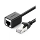Патч-корд 5м F/UTP cat 6 RJ-45 extension black Ugreen (U_11283) - зображення 1