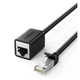 Патч-корд 0.5м F/UTP cat 6 RJ-45 extension black Ugreen (U_11278) - зображення 1