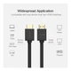 Кабель мультимедійний HDMI M to HDMI M 1.5m HD104 black Ugreen (60820) - зображення 3