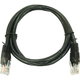 Патч-корд Cablexpert PP12-3M/BK UTP CAT5e для мережевого обладнання мідний 3м Чорний - зображення 3