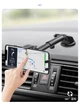 Держатель для телефона на присоске ( IPhone та Android ) в автомобиль D-23 черный - изображение 6