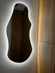 Зеркало настенное Art-com безрамное асимметричное Led-подсветкой 1260 х 560 мм с сенсорным диммером (выключатель) (BRL D 9 home) - изображение 2