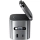 Зарядний бездротовий пристрій ACEFAST Z9 Wireless QI 6в1 80W USB-C для телефона, ноутбука, годинника, навушників та планшета Сірий - изображение 3