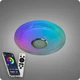 Люстра світлодіодна 517 Dlight RGB з пультом і колонкою 70Вт Білий (02166) - зображення 2