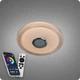 Люстра світлодіодна 517 Dlight RGB з пультом і колонкою 70Вт Білий (02166) - зображення 4