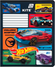 Набор тетрадей Kite Hot Wheels 12 листов в линию 5 шт (HW26-234/5) - изображение 4