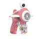 Мильні бульбашки пістолет кулькомет Bubble Gun Розовый - зображення 5