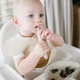 Ложечка силіконова гнучка BabyOno бежевий - зображення 4