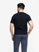 Футболка чоловіча темно-синя трикотажна Arber Crew-neck SS120 XXL зріст 5 синій (M09.19.09.621) - изображение 4