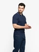 Поло чоловіче синє 100% бавовна Arber Polo knit MSS NAVT-123 XXL зріст 5 синій (M09.08.06.621) - изображение 3