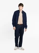 Кофта чоловіча синя з додаванням вовни Arber Zipper-cardigan N-AVT-137 L зріст 5 темно-синій (M10.55.09.531) - изображение 2