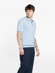 Поло чоловіче блакитне 100% бавовна Arber Polo knit MSS NAVT-123 XL зріст 5 блакитний (M09.05.23.621) - изображение 3