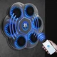 Настенный боксерский тренажер с LED-подсветкой Bluetooth-колонкой и режимами тренировки 40.5х4.5х40.5 см Черный - изображение 2
