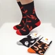 Носки универсальные демисезонные 3 пары Super Socks 014.S299 Призрак, креветка, рак 36-40р. Ассорти - изображение 1