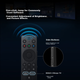 Оригинальный пульт дистанционного управления TCL Smart Control Bluetooth RC802A с настраиваемыми кнопками, голосовым управлением, быстрой регулировкой яркости/эффектов. - изображение 3