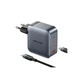 Зарядное устройство Vention 3xUSB-C PD100W + 1xUSB QC3.0 30W GaN + cable USB-C to USB-C 1.0m gray (TZ-FETH0-EU) (345340) - изображение 2