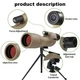 Підзорна труба Spotting Scope 9622 25–75x60 монокуляр телескоп професійний з зумом оптика BAK4 FMC водонепроникний ударостійкий корпус штатив і адаптер для телефона - зображення 4
