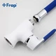 Корпус кухонного смесителя Frap F4397-3 для гибкого излива, белый/хром - изображение 3