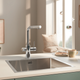Змішувач для кухні Grohe Blue Pure Minta одноважільний, хром (30590000) - зображення 3