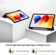 Чехол для планшета BeCover Flexible TPU Mate для Xiaomi Redmi Pad 2 Pro 12.1" с креплением для стилуса Deep Blue (BC_715606) - изображение 4