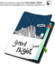 Чехол для планшета BeCover Flexible TPU Mate для Xiaomi Redmi Pad 2 Pro 12.1" с креплением для стилуса Good Night (BC_715612) - изображение 4