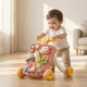 Ходунки детские Sobebear YL 622/02 телефон, звук, музыка, звуки животных, шестерни, пальчиковые игры, сортер, регулировка высоты Коралловый - изображение 4