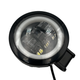 Светодиодная LED лед фара 3 линзы круг 60W с габаритом - изображение 8