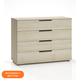 Комод Лира 110 Orange-Line 1100x450x840 Бук артизан перламутровый - изображение 1