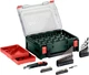 Акумуляторний дриль-шуруповерт Metabo PowerMaxx BS Basic Set 12V 2x2Ah Li-Power, Зарядний пристрій LC 40, Пластиковий кофр, з пересувною майстернею із 41 компонентом (600080710) - зображення 4