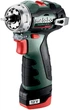 Аккумуляторная бесщеточная дрель-шуруповерт Metabo PowerMaxx BS BL Q 12V 2x2Ah Li-Power ЗП LC 24 Пластиковый кофр (601749500) - изображение 3