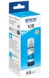 Чорнило Epson 108, Cyan, 70 мл (C13T09C24A) - зображення 1