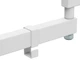 Настінне кріплення для ТВ 27-43", Kivi Motion-223W, White - зображення 7