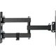 Настінне кріплення для ТВ 27-43", Kivi Motion-223, Black - зображення 2