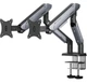 Кронштейн настільний для двох моніторів 17-42" AndaSeat Stealth PRO II Duo, Titanium (AD-W-A9-2S-BT) - зображення 4