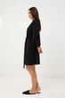 Халат жіночий літній BARWA garments 0389 L Чорний (2110003893016) - зображення 3