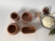 Подарочный набор для создания 4х свечей коричневый - изображение 4