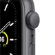 Смарт-годинник Apple Watch SE GPS, 44mm, Space Gray, Black Sport Band (Grade C) - Б/В - зображення 2