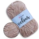 YarnArt Velour, Светлый беж №843 - плюшевая пряжа ЯрнАрт Велюр 100 г / 170 м, 100% микрополиэстер, для джемперов, кардиганов, шапок и аксессуаров - изображение 1