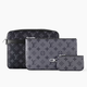Сумка чоловіча в стилі Louis Vuitton Trio Messenger Monogram Eclipse Canvas - зображення 5