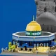 Конструктор архітектура Wange 3D Купол Скелі Dome of the Rock 5243 Ієрусалим 3Д ,983 деталі - зображення 4