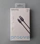 Кабель Proove Dense Metal USB to Type-C (CCDM20001201), 3A, 1 м, 480 Мбіт/c, нейлон, посилені конектори, чорний - зображення 9