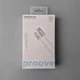Кабель Proove Dense Metal USB to Type-C (CCDM20001202), 3A, 1 м, 480 Мбит/c, нейлон, усиленные коннекторы, белый - изображение 9
