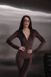 Велюровий комбінезон шоколад 46-48 L-XL (484) - изображение 8