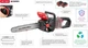 Аккумуляторная бесщеточная цепная электропила STORM INTERTOOL 40 В (2×20 В), шина 35 см, система натяжения цепи SDS, без ЗУ и АКБ, WT-9211 - изображение 5