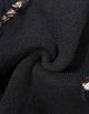 Чорний светр з ефектом рваніни та акцентним принтом, вуличний стиль, Розмір XL - зображення 6